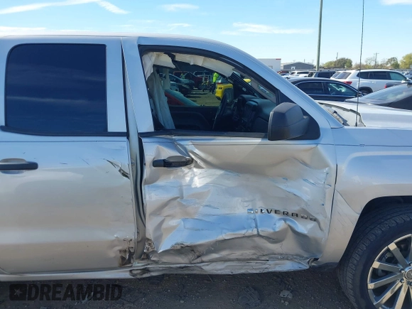 2018 Chevrolet Silverado 1500 Work Truck with VIN 1GCRCNEC6JZ377752, listed as a IAAI auction lot 40905522 with 128,897 mi miles. Bid and sale history available at carsss.com. Image 6.