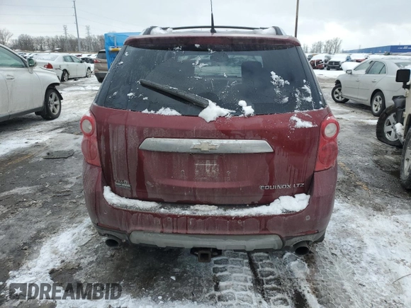 2012 Chevrolet Equinox LTZ with VIN 2GNFLGE57C6357550, listed as a Copart auction lot 45285065 with 156,019 mi miles and Clean Title. Bid and sale history available at carsss.com. Image 6.
