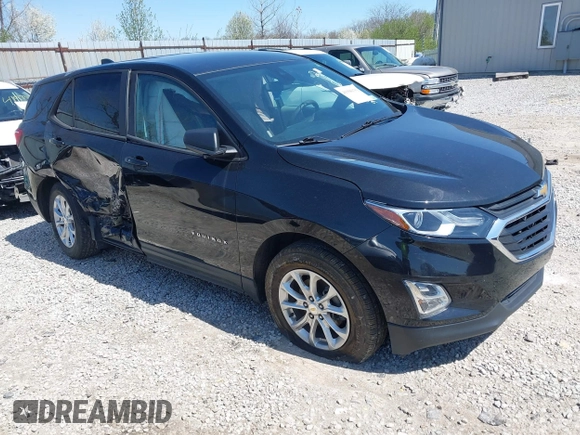 2020 Chevrolet Equinox LS with VIN 2GNAXHEV7L6216272, listed as a IAAI auction lot 41990130 with 83,771 mi miles and . Bid and sale history available at DreamBid. Image 1.