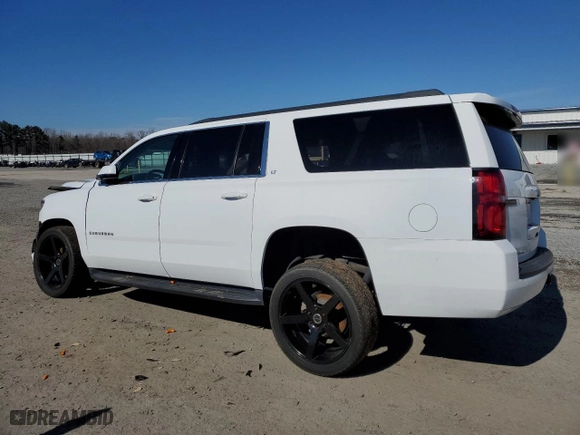 2019 Chevrolet Suburban LT with VIN 1GNSCHKC4KR192874, listed as a Copart auction lot 45567235 with 107,528 mi miles and Salvage Title. Bid and sale history available at carsss.com. Image 2.