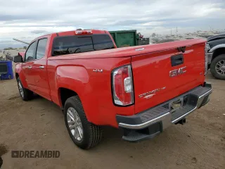 2018 GMC Canyon 4WD SLT with VIN 1GTG6DEN0J1158147, listed as a Copart auction lot 76594794 with 41,186 mi miles and Salvage Title. Bid and sale history available at carsss.com. Image 2.