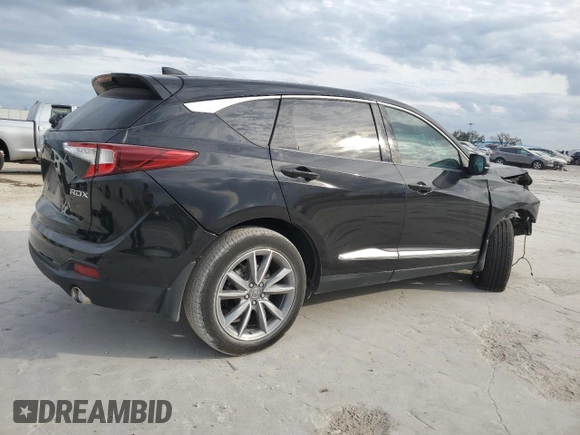 2020 Acura RDX w/Technology Pkg with VIN 5J8TC1H58LL003212, listed as a Copart auction lot 43261514 with 37,660 mi miles. Bid and sale history available at carsss.com. Image 3.