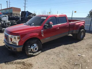 2020 Ford F-350 XL z VIN 1FT8W3DT0LED56110, wystawiony jako Copart lot #48389875 z przebiegiem 148 604 mil mil oraz Szkoda całkowita • Salvage title. Historia ofert i sprzedaży dostępna na DreamBid. Obrazek 1.
