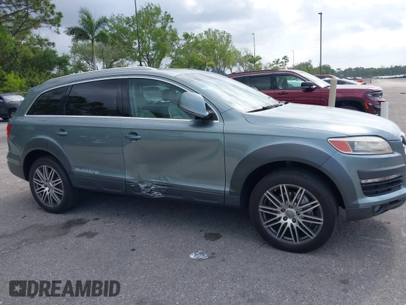 2007 Audi Q7 Premium with VIN WA1BY74LX7D068219, listed as a IAAI auction lot 41829548 with 125,071 mi miles and . Bid and sale history available at DreamBid. Image 6.