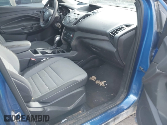 2017 Ford Escape S with VIN 1FMCU0F74HUC10414, listed as a IAAI auction lot 40830488 with 196,574 mi miles. Bid and sale history available at carsss.com. Image 5.