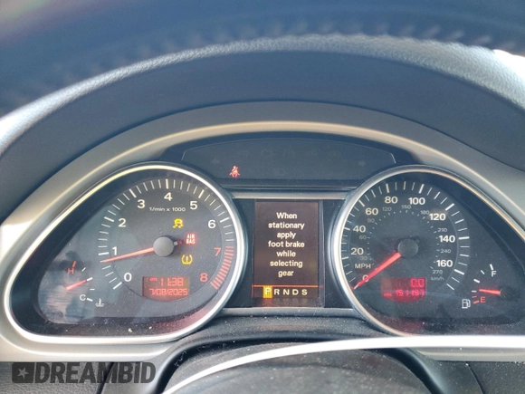 2008 Audi Q7 Premium with VIN WA1BY74L98D028568, listed as a Copart auction lot 64228235 with 151,197 mi miles and Clean title. Bid and sale history available at DreamBid. Image 9.