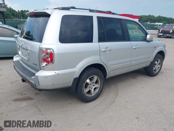 2008 Honda Pilot EX-L z VIN 5FNYF18648B022693, wystawiony jako IAAI lot #42681374 z przebiegiem 261 657 mil mil oraz . Historia ofert i sprzedaży dostępna na DreamBid. Obrazek 4.