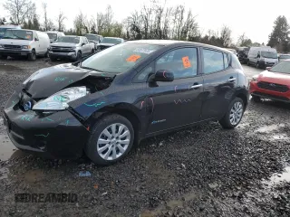 2016 Nissan LEAF S z VIN 1N4BZ0CP1GC314004, wystawiony jako Copart lot #50977975 z przebiegiem 53 170 mil mil oraz Szkoda całkowita • Salvage title. Historia ofert i sprzedaży dostępna na DreamBid. Obrazek 1.