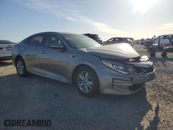 2017 Kia Optima LX with VIN 5XXGT4L31HG149093, listed as a Copart auction lot 49476235 with Not provided miles and Salvage title. Bid and sale history available at DreamBid. Image 4.