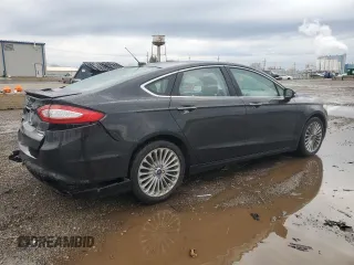 2013 Ford Fusion Titanium with VIN 3FA6P0K95DR117344, listed as a Copart auction lot 50995245 with 96,631 mi miles and Salvage Title. Bid and sale history available at carsss.com. Image 3.