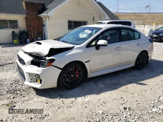 2020 Subaru WRX Premium with VIN JF1VA1B66L9823502, listed as a Copart auction lot 48966825 with 72,858 mi miles and Salvage Title. Bid and sale history available at carsss.com. Image 1.