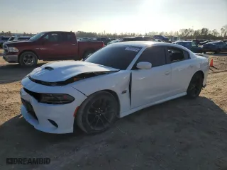 2020 Dodge Charger Scat Pack Widebody with VIN 2C3CDXGJ2LH174021, listed as a Copart auction lot 79707354 with 58,817 mi miles and Non Repairable. Bid and sale history available at carsss.com. Image 1.