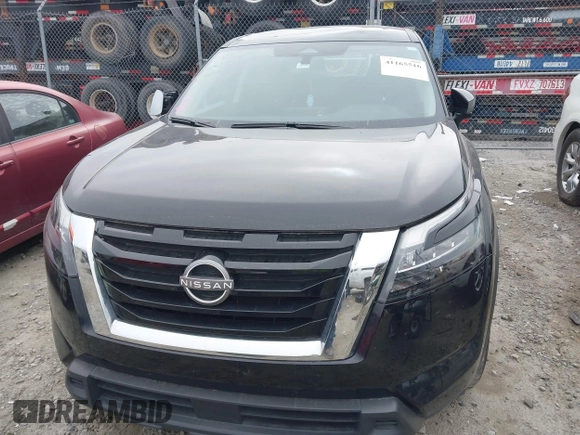 2024 Nissan Pathfinder S with VIN 5N1DR3AAXRC224447, listed as a IAAI auction lot 41165516 with 50,321 mi miles and . Bid and sale history available at DreamBid. Image 12.