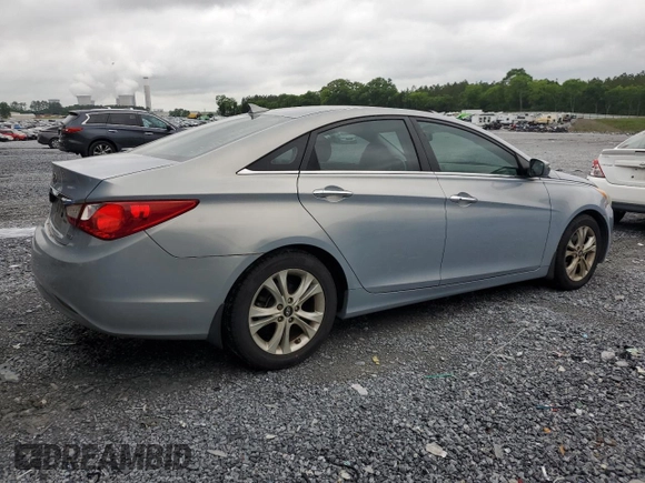 2013 Hyundai Sonata Limited with VIN 5NPEC4AC5DH566029, listed as a Copart auction lot 50945635 with 203,743 mi miles and Salvage Title. Bid and sale history available at DreamBid. Image 3.