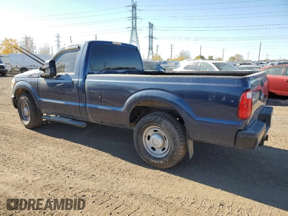 2013 Ford F-250 XL with VIN 1FTBF2A6XDEB58957, listed as a Copart auction lot 71778034 with 131,663 mi miles and Salvage Title. Bid and sale history available at DreamBid. Image 2.