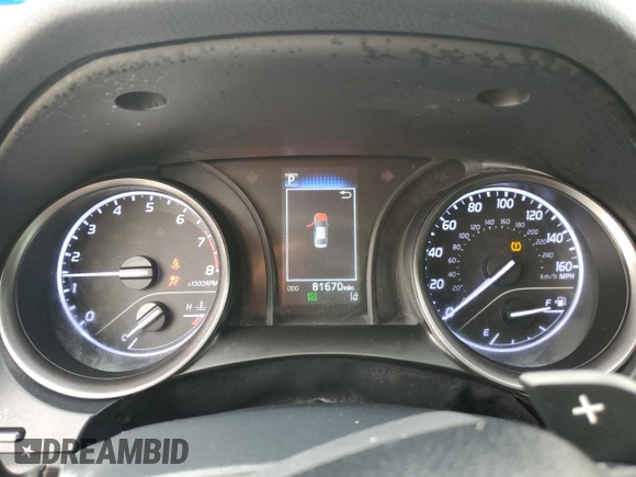 2023 Toyota Camry SE with VIN 4T1G11AK6PU122975, listed as a Copart auction lot 49712535 with 81,670 mi miles and Salvage Title. Bid and sale history available at DreamBid. Image 9.