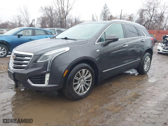 2017 Cadillac XT5 Luxury AWD with VIN 1GYKNDRS2HZ265512, listed as a IAAI auction lot 41412454 with 135,341 mi miles. Bid and sale history available at carsss.com. Image 2.