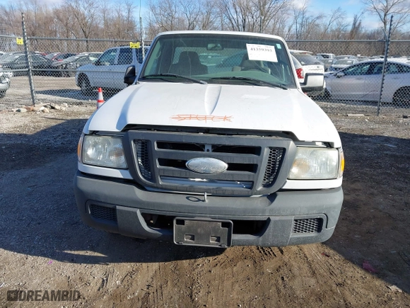 2007 Ford Ranger XL with VIN 1FTYR10D37PA56405, listed as a IAAI auction lot 41359393 with 169,065 mi miles. Bid and sale history available at carsss.com. Image 12.