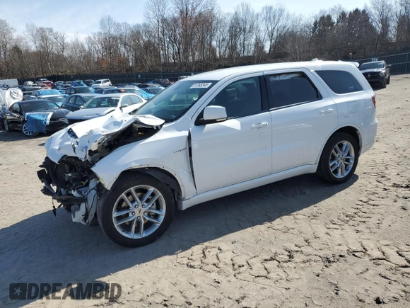 2021 Dodge Durango R/T z VIN 1C4SDJCT7MC885844, wystawiony jako Copart lot #51383345 z przebiegiem 27 669 mil mil oraz Szkoda całkowita • Salvage title. Historia ofert i sprzedaży dostępna na DreamBid. Obrazek 1.