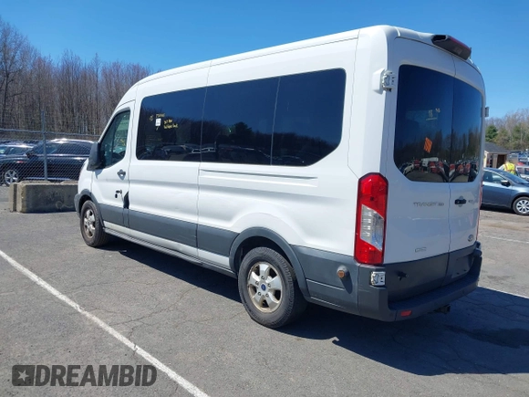 2018 Ford Transit Passenger XL with VIN 1FBAX2CG9JKA57540, listed as a IAAI auction lot 42068646 with 116,346 mi miles and . Bid and sale history available at carsss.com. Image 3.