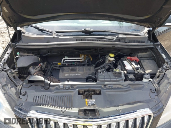 2014 Buick Encore Convenience with VIN KL4CJBSB1EB572110, listed as a IAAI auction lot 41659786 with 101,284 mi miles and . Bid and sale history available at DreamBid. Image 10.
