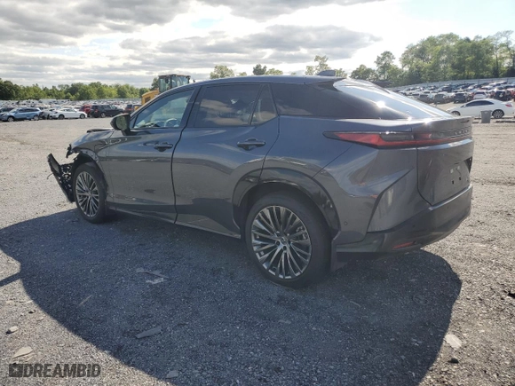 2023 Lexus RZ with VIN JTJAAAAB8PA007626, listed as a Copart auction lot 68290824 with 10,151 mi miles and Salvage Title. Bid and sale history available at carsss.com. Image 2.