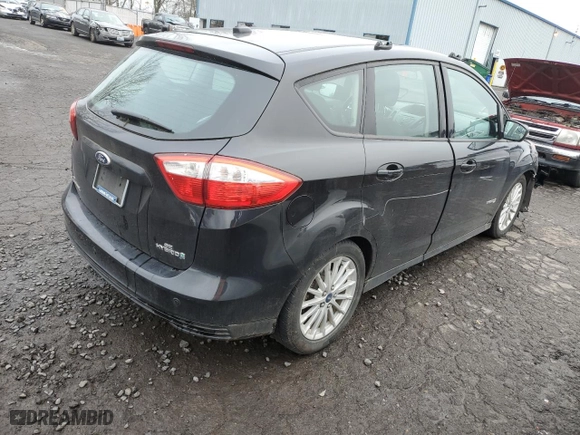 2013 Ford C-Max Hybrid SE with VIN 1FADP5AU0DL502240, listed as a Copart auction lot 45480735 with 76,155 mi miles and Salvage Title. Bid and sale history available at carsss.com. Image 3.