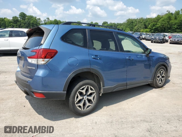 2019 Subaru Forester Premium with VIN JF2SKAEC5KH570707, listed as a Copart auction lot 64124625 with 89,358 mi miles and Salvage title. Bid and sale history available at DreamBid. Image 3.