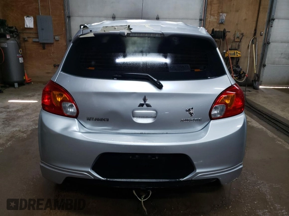 2014 Mitsubishi Mirage DE with VIN ML32A3HJ2EH024588, listed as a Copart auction lot 55888545 with 81,116 mi miles and Clean title. Bid and sale history available at DreamBid. Image 6.