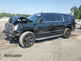 2018 GMC Yukon XL SLT with VIN 1GKS2GKC4JR357931, listed as a Copart auction lot 69365634 with 141,615 mi miles and Non Repairable. Bid and sale history available at carsss.com. Image 1.