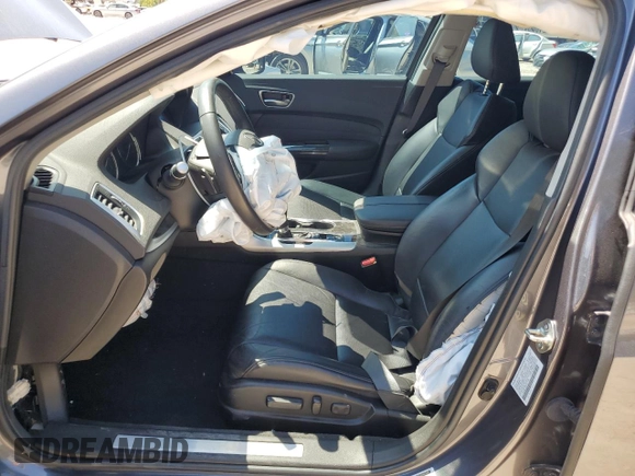 2020 Acura TLX w/Technology Pkg with VIN 19UUB1F58LA017648, listed as a Copart auction lot 63234143 with 0 mi miles. Bid and sale history available at carsss.com. Image 7.