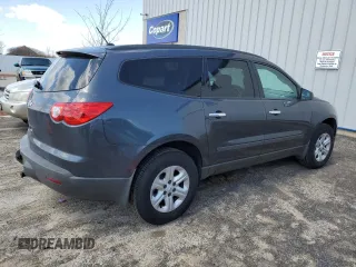 2012 Chevrolet Traverse LS with VIN 1GNKRFED9CJ421220, listed as a Copart auction lot 52912825 with 113,567 mi miles and Clean Title. Bid and sale history available at DreamBid. Image 3.
