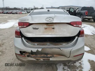 2019 Hyundai Accent Limited with VIN 3KPC34A30KE051741, listed as a Copart auction lot 44817195 with 117,652 mi miles and Salvage Title. Bid and sale history available at carsss.com. Image 6.