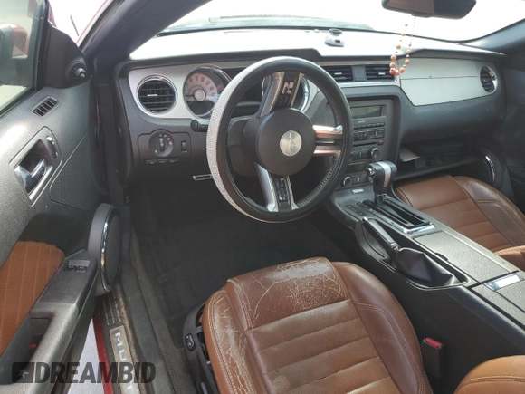 2011 Ford Mustang V6 with VIN 1ZVBP8AM1B5105444, listed as a Copart auction lot 47071455 with Not Provided miles and Salvage Title. Bid and sale history available at carsss.com. Image 8.