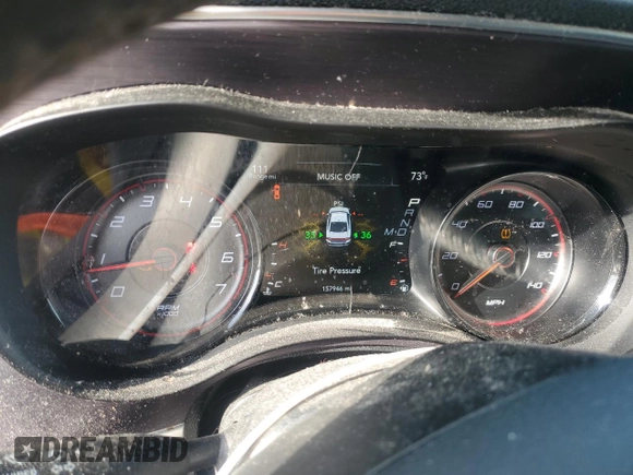 2018 Dodge Charger GT with VIN 2C3CDXJG9JH224455, listed as a Copart auction lot 53691495 with 157,946 mi miles and Salvage Title. Bid and sale history available at DreamBid. Image 9.