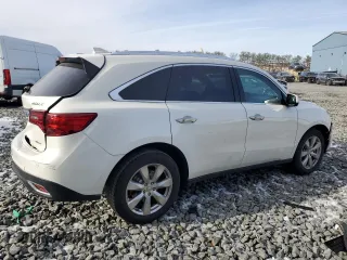 2016 Acura MDX w/Advance with VIN 5FRYD4H97GB043228, listed as a Copart auction lot 87448574 with 71,018 mi miles and Salvage Title. Bid and sale history available at carsss.com. Image 3.