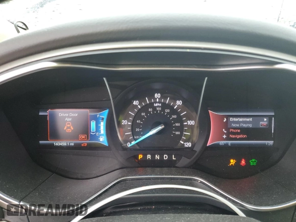 2013 Ford Fusion SE Hybrid with VIN 3FA6P0LU1DR358983, listed as a Copart auction lot 51907665 with 143,459 mi miles and Salvage Title. Bid and sale history available at DreamBid. Image 9.