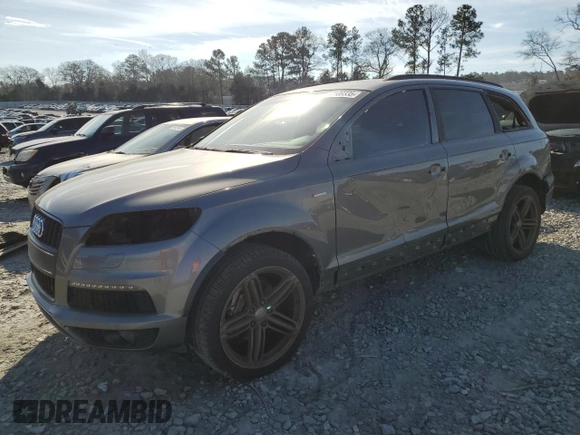 2013 Audi Q7 3.0T S line Prestige with VIN WA1DGAFE4DD006754, listed as a Copart auction lot 47100335 with 143,063 mi miles and Salvage Title. Bid and sale history available at carsss.com. Image 1.