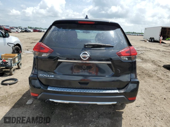 2017 Nissan Rogue S with VIN KNMAT2MT4HP618310, listed as a Copart auction lot 53976295 with 114,647 mi miles and Salvage Title. Bid and sale history available at carsss.com. Image 6.