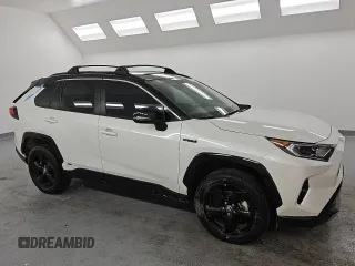 2021 Toyota RAV4 Hybrid XSE with VIN 4T3E6RFV8MU060122, listed as a Copart auction lot 62019045 with 60,971 mi miles and Salvage title. Bid and sale history available at DreamBid. Image 4.