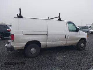 2005 Ford Econoline Cargo with VIN 1FTNE24L75HA61605, listed as a IAAI auction lot 41344105 with 156,726 mi miles. Bid and sale history available at carsss.com. Image 13.