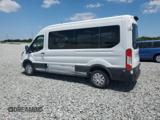 2024 Ford Transit Passenger XL with VIN 1FBAX2C89RKA74343, listed as a Copart auction lot 53151605 with 32,299 mi miles and Clean Title. Bid and sale history available at carsss.com. Image 2.