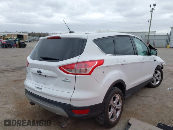2016 Ford Escape SE with VIN 1FMCU0GX4GUB14442, listed as a IAAI auction lot 41826908 with Not Provided miles and . Bid and sale history available at carsss.com. Image 4.
