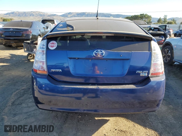 2008 Toyota Prius with VIN JTDKB20U287729766, listed as a Copart auction lot 86890434 with 0 mi miles and Salvage Title. Bid and sale history available at carsss.com. Image 6.