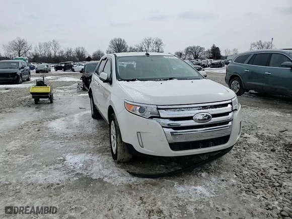 2013 Ford Edge SEL with VIN 2FMDK4JC7DBA08625, listed as a Copart auction lot 45634465 with 154,008 mi miles and Salvage Title. Bid and sale history available at carsss.com. Image 12.