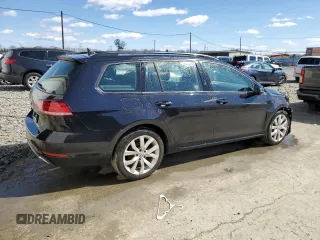 2019 Volkswagen Golf SportWagen S with VIN 3VWY57AU4KM502103, listed as a Copart auction lot 48378455 with 133,353 mi miles and Salvage Title. Bid and sale history available at carsss.com. Image 3.