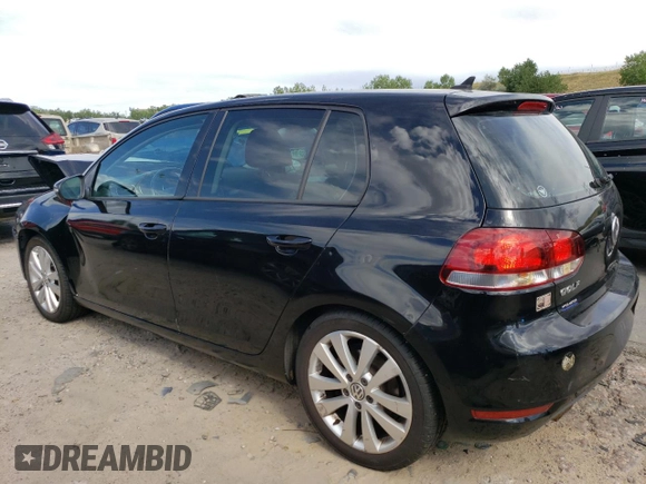 2012 Volkswagen Golf TDI with VIN WVWNM7AJ9CW148367, listed as a Copart auction lot 69002904 with 77,987 mi miles and Salvage title. Bid and sale history available at DreamBid. Image 2.