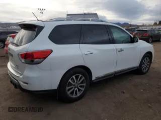 2013 Nissan Pathfinder Platinum with VIN 5N1AR2MM0DC645900, listed as a Copart auction lot 86576684 with 183,530 mi miles and Salvage Title. Bid and sale history available at carsss.com. Image 3.