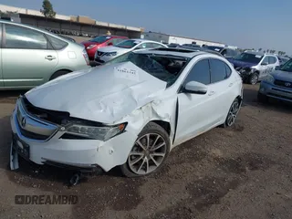 2016 Acura TLX Technology with VIN 19UUB2F52GA003305, listed as a IAAI auction lot 41861442 with 44,709 mi miles and . Bid and sale history available at DreamBid. Image 16.