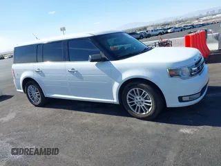 2016 Ford Flex SEL with VIN 2FMHK6C85GBA12635, listed as a IAAI auction lot 40715147 with 104,573 mi miles. Bid and sale history available at carsss.com. Image 13.